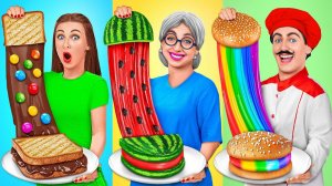 Кулинарный Челлендж# Я против Бабушки # Вкусные Кухонные Рецепты от TeenDO Challenge
