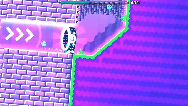 Прохожу уровень active в geometry dash .