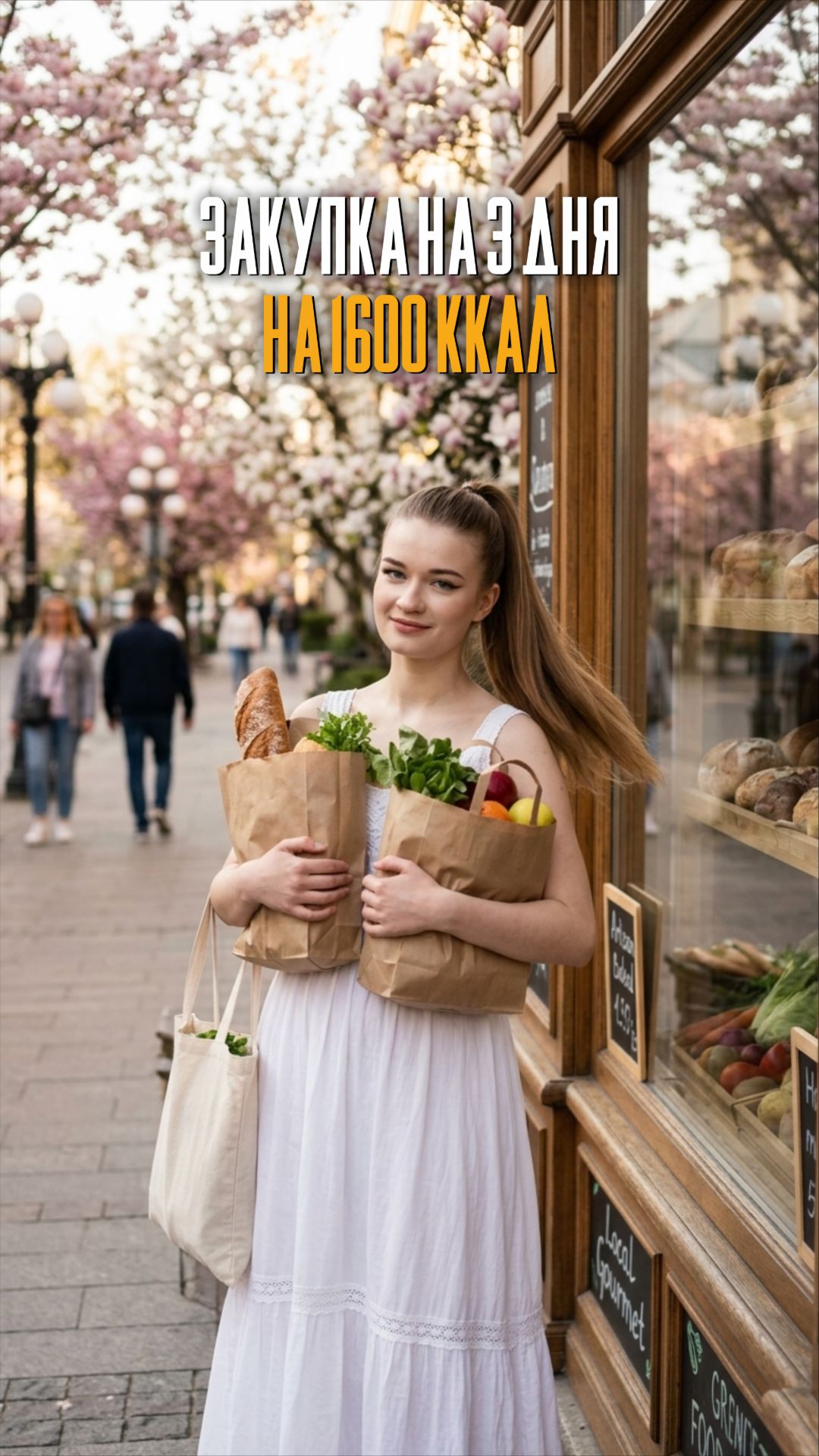 Закупка на 1600 ккал на 3 дня