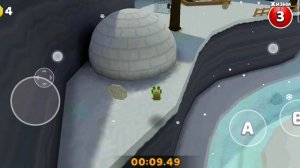 как собрать пазл в зимней долине в игре Super Bear Adventure. Ярик5228.