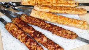 ЛЮЛЯ-КЕБАБ на мангале: классический рецепт и лёгкий вариант!