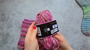 Вязовлог 05/26 НОСОЧНЫЙ ВЛОГ (почти)| Готовые работы | УДАЧНЫЙ жаккард 💜🤍