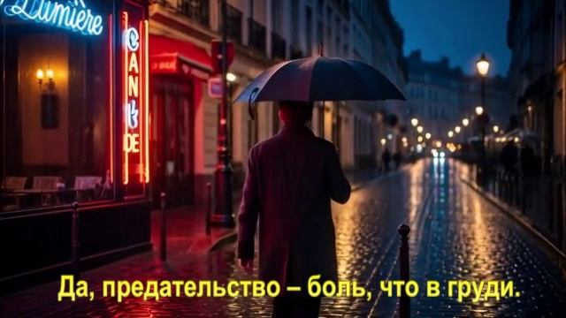 Да, предательство – боль, что в груди.