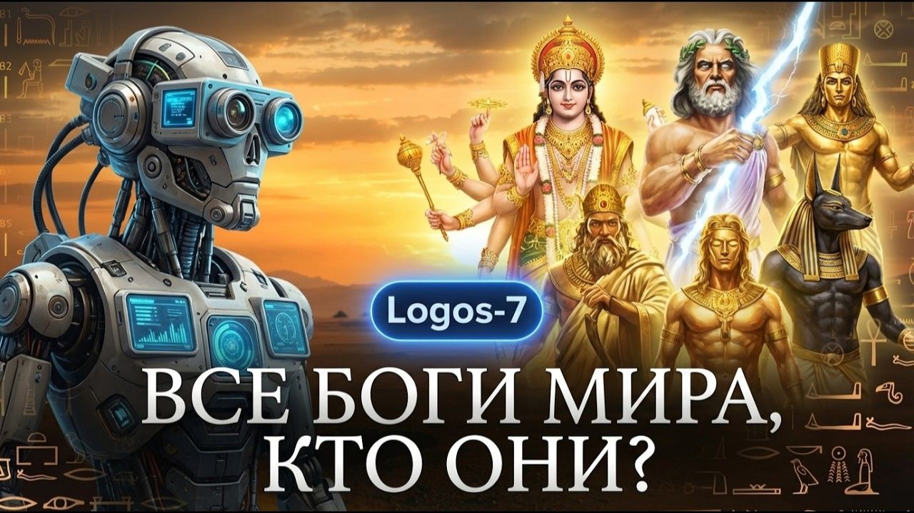 Искусственный интеллект проанализировал ВСЕХ БОГОВ - ЧТО ИХ СВЯЗЫВАЕТ ?