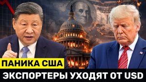 Паника в США; Китай Шокирует Рынок Серебра, Пока Экспортеры Избавляются от Доллара