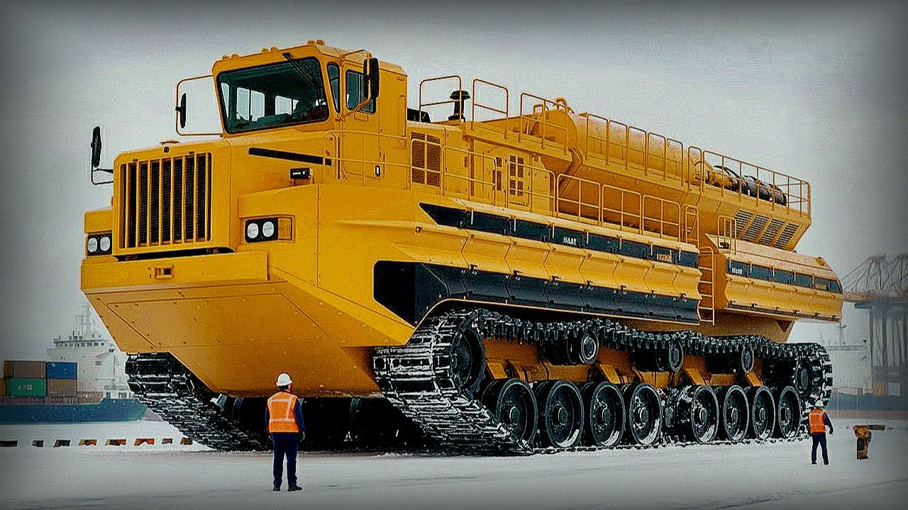 10 Стальных машин для Арктики от советских гигантов до американского наземного поезда