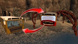 Идеальное Превращение Автобусов в Плотоядных Монстров Garry's Mod