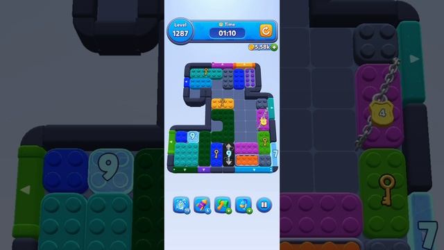 Color Block Jam 1287 Уровень
