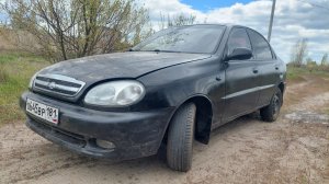 Chevrolet Lanos 645 черный   2006г