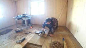 ЖИЗНЬ В СИБИРСКОЙ ГЛУБИНКЕ, РЕМОНТ ПОЛА ПРОДОЛЖАЕТСЯ !