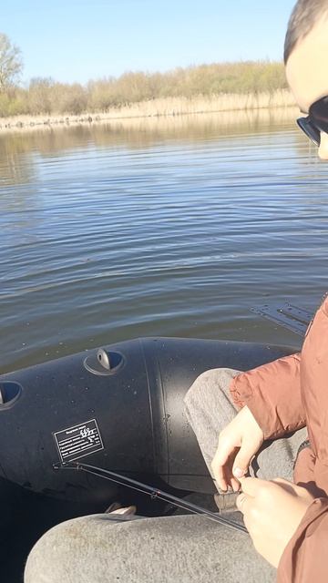 обкатали лодку