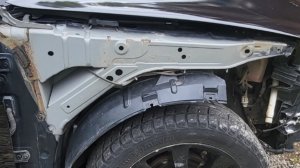 Mitsubishi outlander xl Снятие переднего крыла