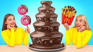 Шоколадный Фонтан Челлендж # Смешные Челленджи c TeenDO Challenge