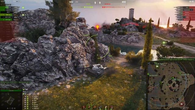 [Fermani wot] DBV-152 ● Крыса играла как бот, а ПТ-САУ делала мега рекорд на карте Рудники в WOT