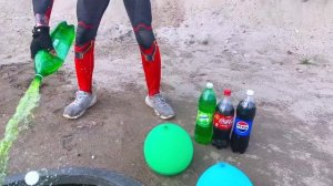Experiment_ Fork vs Knife vs Spoon pit Eruption from Big Orbeez, Pepsi, Mtn Dew, Coca Cola vs Mentos