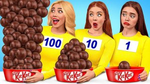 100 Слоев Еды Челлендж # Фантастические Лайфхаки с Едой от TeenDO Challenge