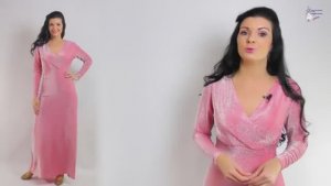 Платье из люрекса сшить длинное новогоднее платье без выкройки часть 2 сборка.