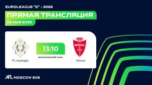 AFL26. Euroleague «D». Day 3. FC Apologia-Monza