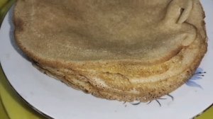 Мукбанг домашние блины на сгущеном молоке