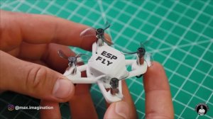 ESP-FLY - крошечный дрон на базе ESP с открытым исходным кодом DIY KIT [виде к статье]
