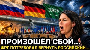 Германия не ожидала… Европа не ожидали такого шага