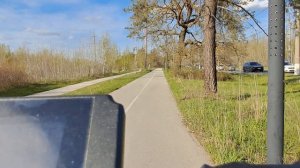 Поездка на электровелосипеде по городу Тольятти (2). 30.04.2026 год.
