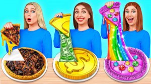 Бедная vs Богатая vs Ультра богатая еда Челлендж # Смешные челленджи от TeenDO Challenge