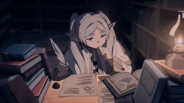 быть как Фрирен 🌿 study with me [lofi]