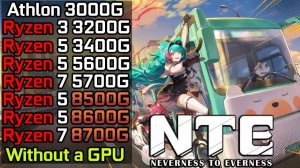 NTE: Neverness to Everness | Vega / Radeon | 720p, 1080p