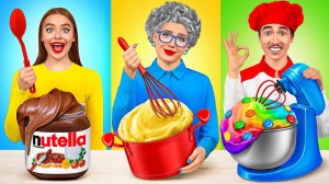 Кулинарный Челлендж# Я против Бабушки # Вкусные Рецепты от TeenDO Challenge