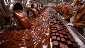 Внутри шоколадной фабрики Hershey’s от какао-плантаций до упакованных шоколадных плиток (Полный проц