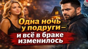 ОДНА НОЧЬ У ПОДРУГИ. И ВСË ИЗМЕНИЛОСЬ В ЛИЧНОЙ ЖИЗНИ.....