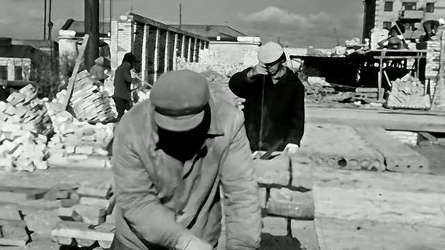 1974 год. Тюмень. Строительство школы