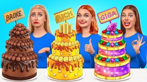 Бедная vs Богатая vs Ультра Богатая еда Челлендж # Смешные Cитуации от TeenDO Challenge