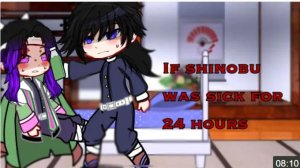 If Shinobu Was Sick For 24 Hours, Gacha Club, Giyuushino, Kny