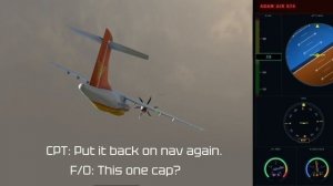 Adam Air Flight 574 — CVR and english subtitles with FDR angle radar & TFS animation
