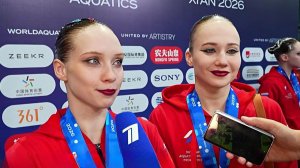 Российские синхронистки победили на этапе Кубка мира в китайском Сиане.