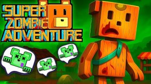 ЗОМБИ в Super Bear Adventure/Прохождение игры Супер Мишка