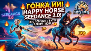 Бесплатная нейросеть HAPPY HORSE — революция в генерации видео? Убьет ли Seedance 2.0?