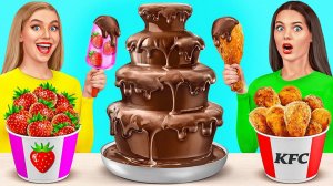 Шоколадный Фонтан Челлендж # Смешные Ситуации c TeenDO Challenge