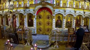 Блж. Матроны Московской  Полиелейная утреня. Литургия