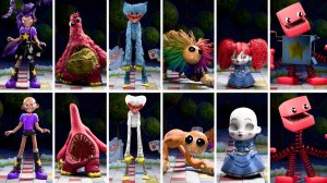 Все персонажи Poppy Playtime без знаковых особенностей