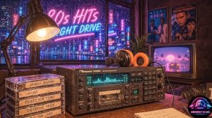 LOOP FOR NIGHT DRIVERS 📼 ｜ Premium Cinematic Mix of Synthwave and Retrowave