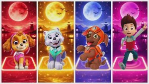 🐶 КТО САМЫЙ БЫСТРЫЙ? 🐾 Скай, Эверест, Зума и Райдер в Плитках Музыки ЭДМ Раш! 🎹