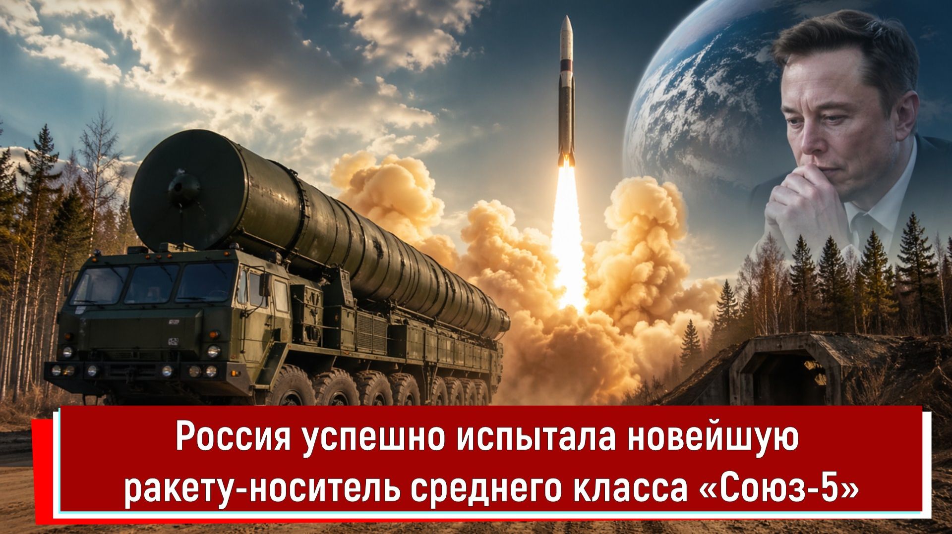 Россия успешно испытала новейшую ракету-носитель среднего класса «Союз-5»