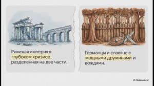 История Средних веков 6 класс § 1 От Древности к Средневековью Рим, варвары и христианская Церковь