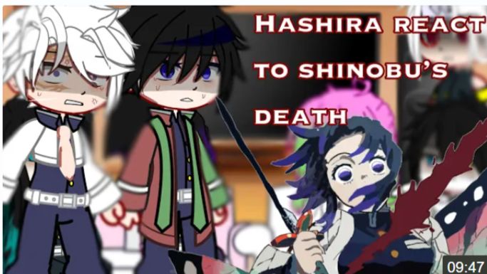 Hashira React To Shinobu’s Death, Spoilers, Gacha Club, Kny, Cringe
