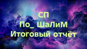 02-05-2026💥СП По_ ШаЛиМ💥итоговый отчёт
