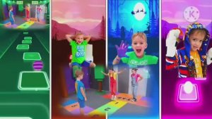 🌟 ВЛАД И НИКИ: ГИГАНТСКИЙ МЕГАМИКС! 🔥 Все хиты в Плитках Музыки ЭДМ Раш! 🎹