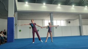 СмП 2 спортивный, Зотова Ксения - Вергунов Тимофей, ШСА «ОСЬ», Темповое упражнение